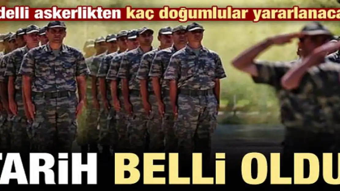 Bedelli askerlikten kaç doğumlular yararlanacak?