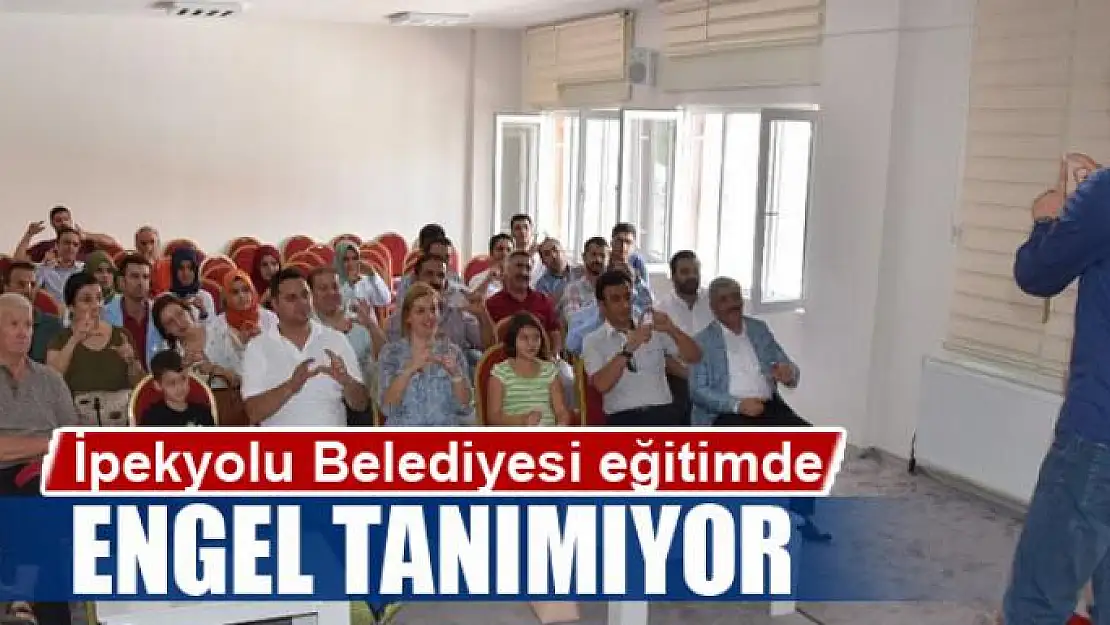 İpekyolu Belediyesi eğitimde engel tanımıyor