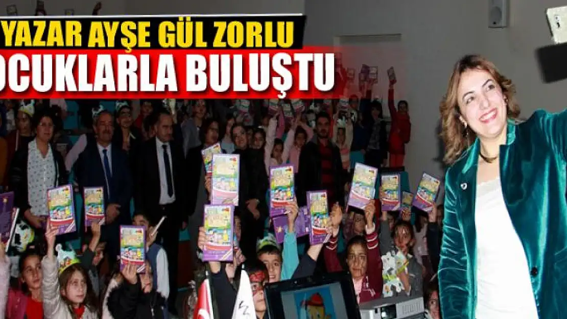 YAZAR AYŞE GÜL ZORLU ÇOCUKLARLA BULUŞTU