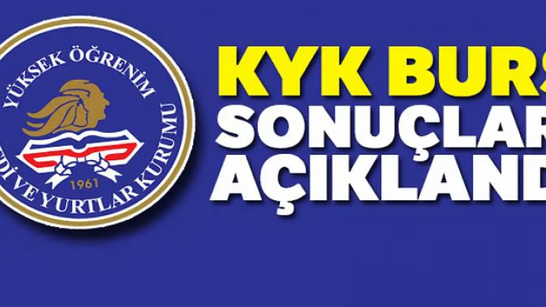 Burs kredi başvuru sonuçları açıklandı