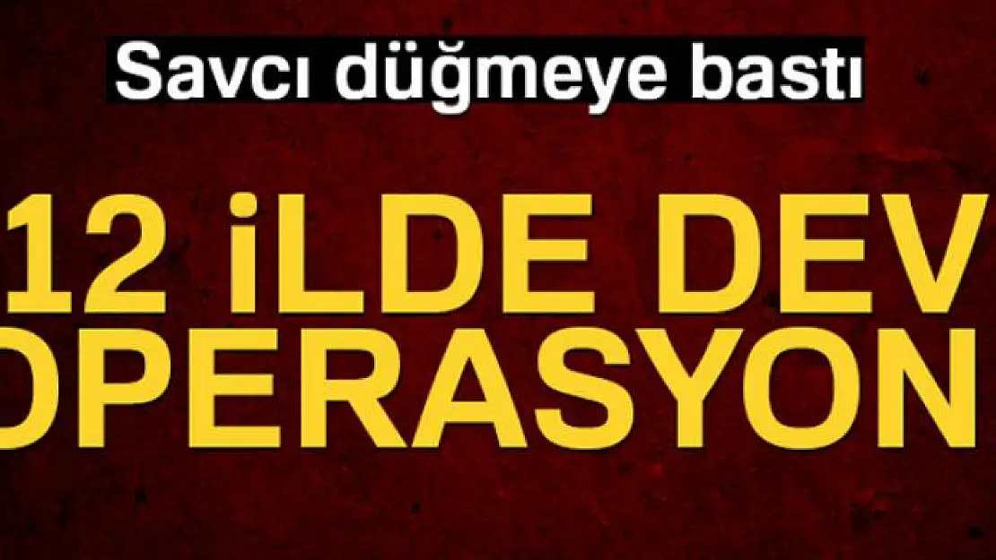 12 ilde FETÖ operasyonu: 109 gözaltı