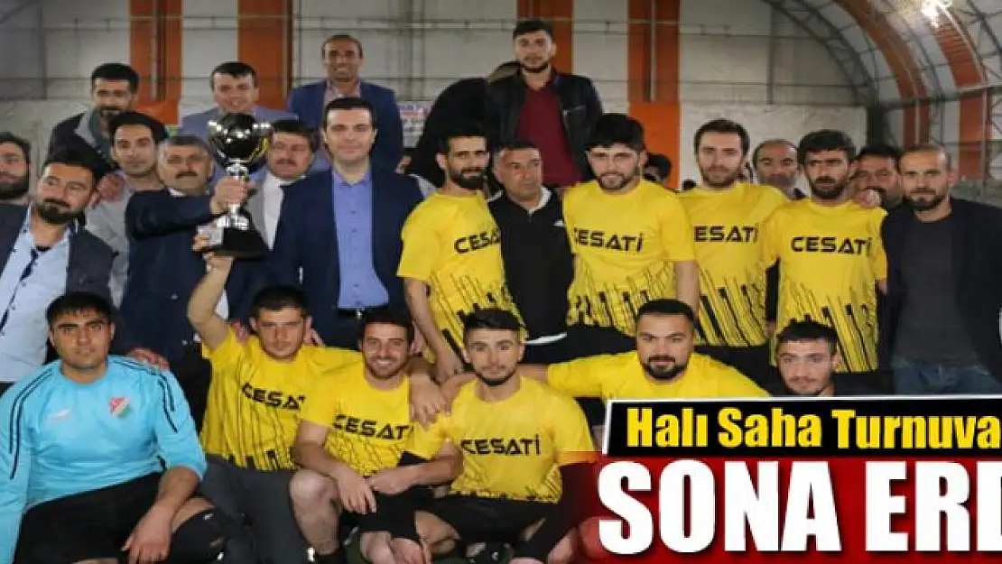 Özalp Belediyesi Halı Saha Turnuvası sona erdi 