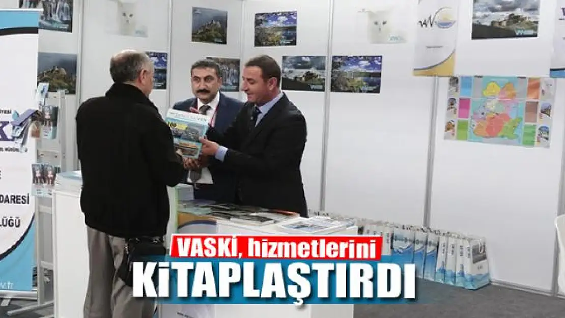 VASKİ, hizmetlerini kitaplaştırdı