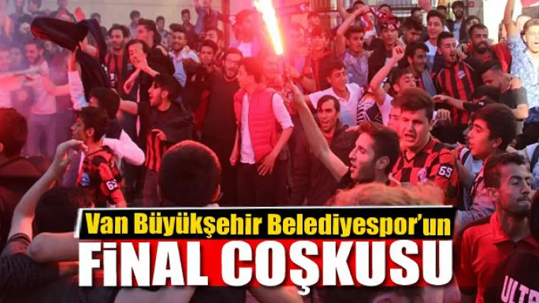 Van Büyükşehir Belediyespor'un final coşkusu