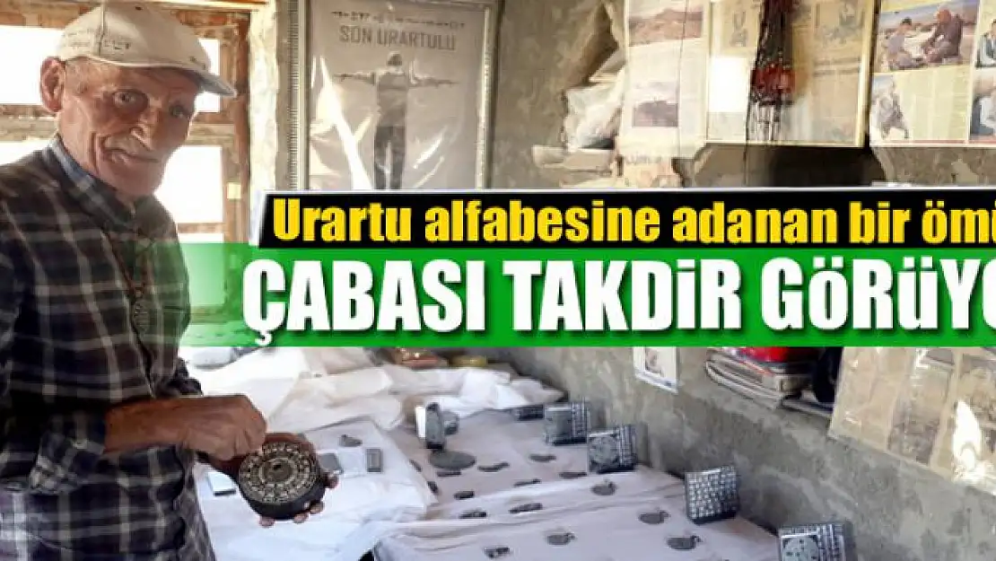  Urartu alfabesine adanan bir ömür 