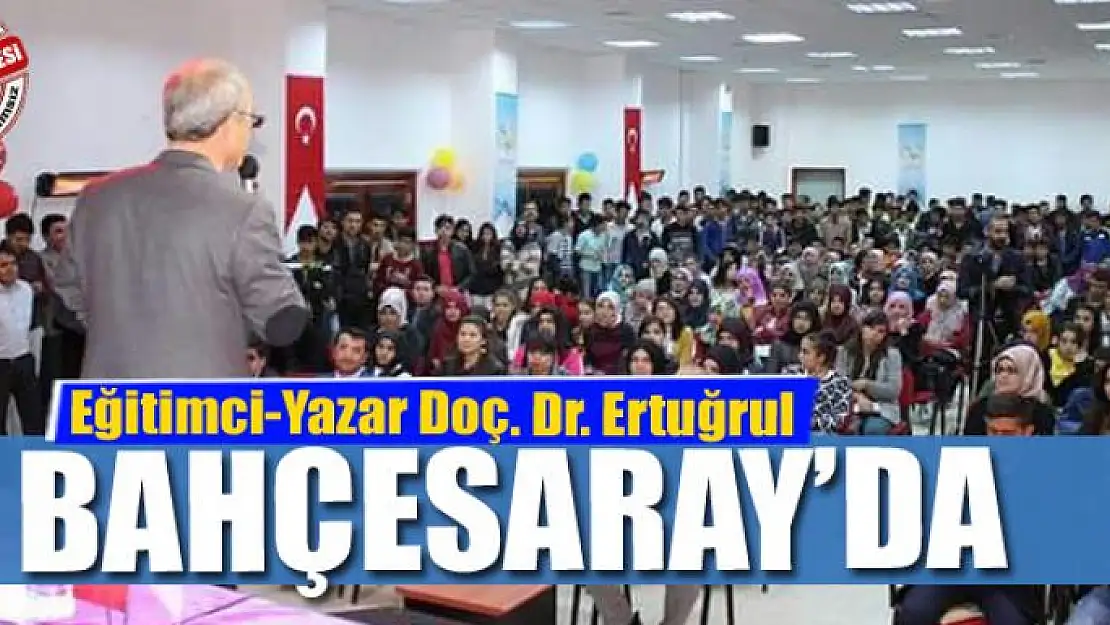 Eğitimci-Yazar Doç. Dr. Halit Ertuğrul Bahçesaray'da