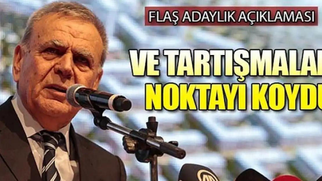 Aziz Kocaoğlu'ndan adaylık açıklaması