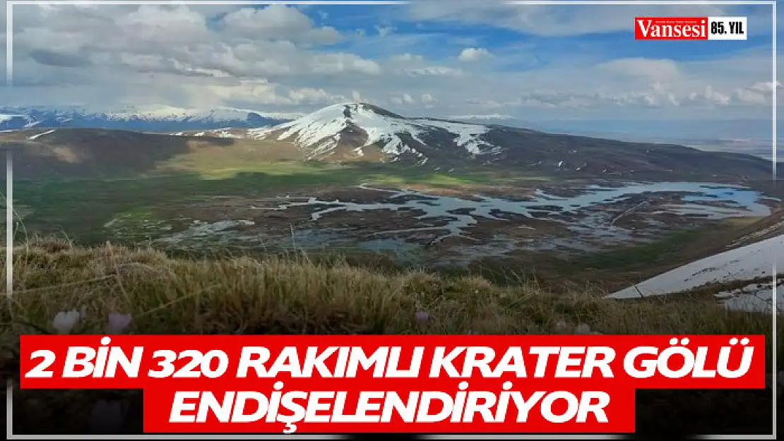 Krater gölünün kuruması bilim insanlarını endişelendiriyor