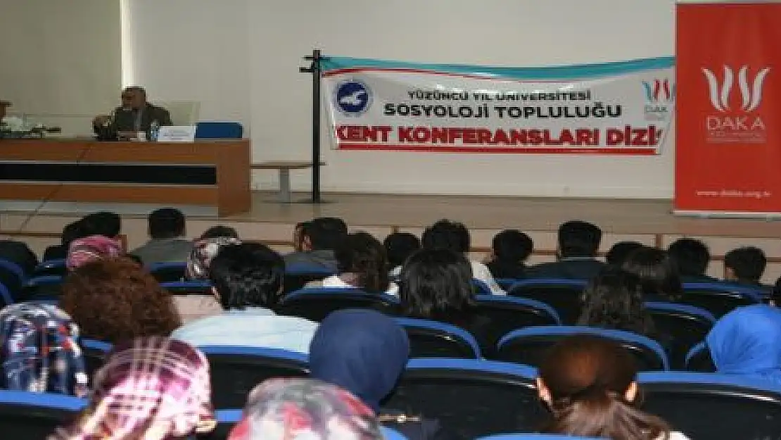 YYÜ'DE KENT KONFERANSLARI DİZİSİ