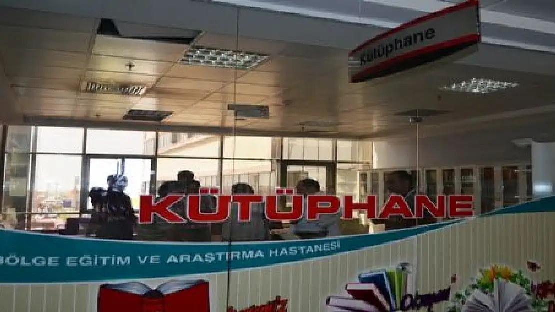 HASTALAR İÇİN KÜTÜPHANE KURULDU