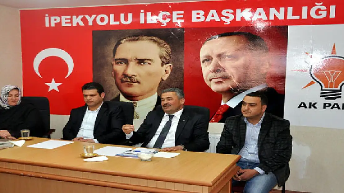 AK PARTİDE KOORDİNASYON TOPLANTISI 