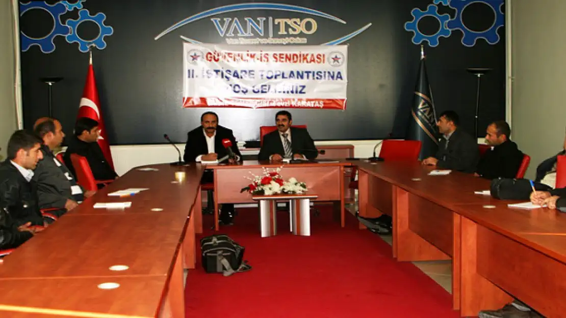 GÜVENLİK-İŞ SENDİKASI 2. İSTİŞARE TOPLANTISI 