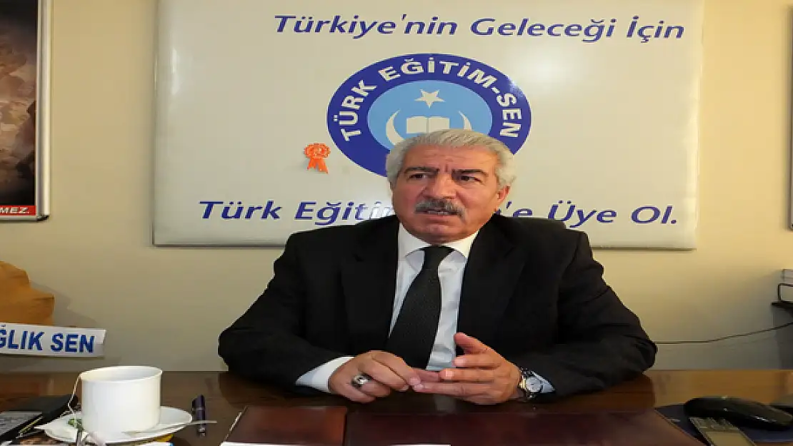 Dershanelerin kapatılmasına bir tepkide Türk Eğitim-Senden