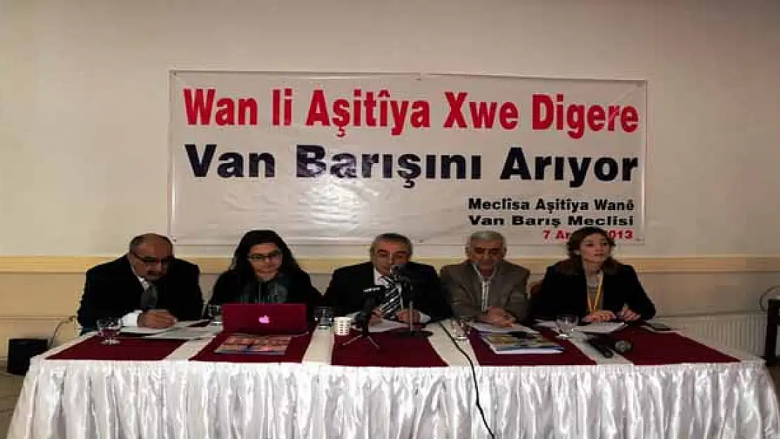 VAN BARIŞINI ARIYOR ÇALIŞTAYI