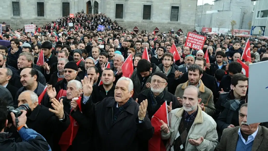 ERDOĞAN'A  DUA  ETMEK İÇİN BULUŞTULAR