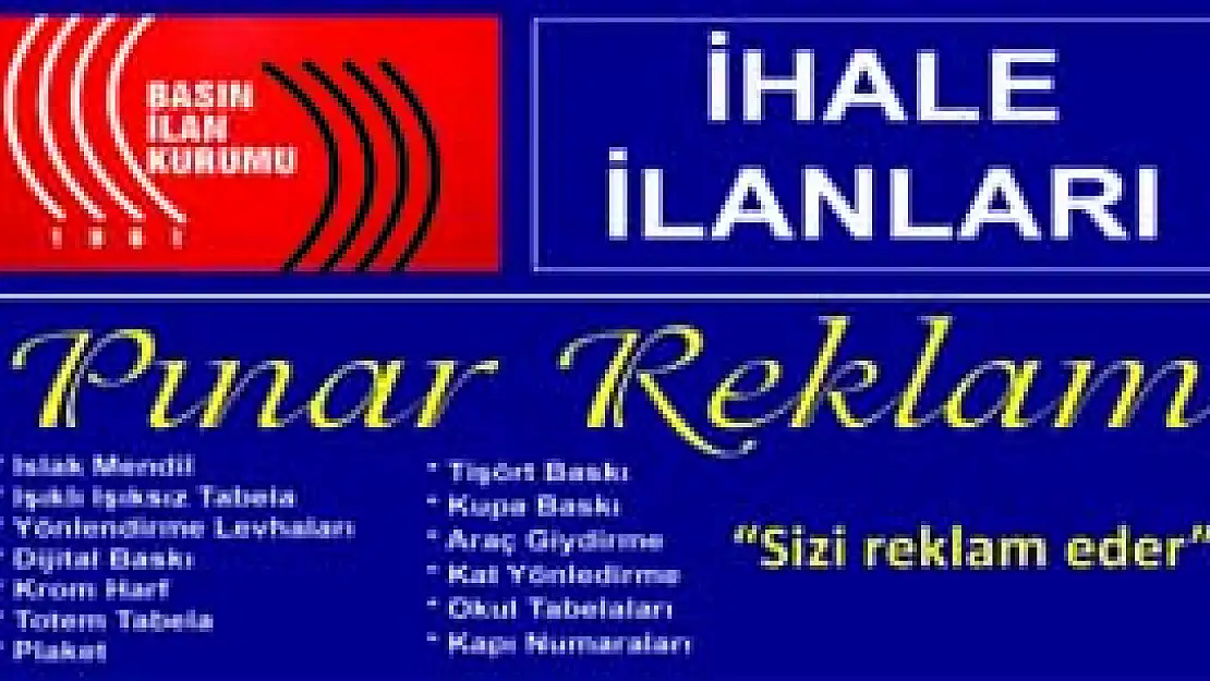 YÜK TAŞIMA İHALESİ İLANI