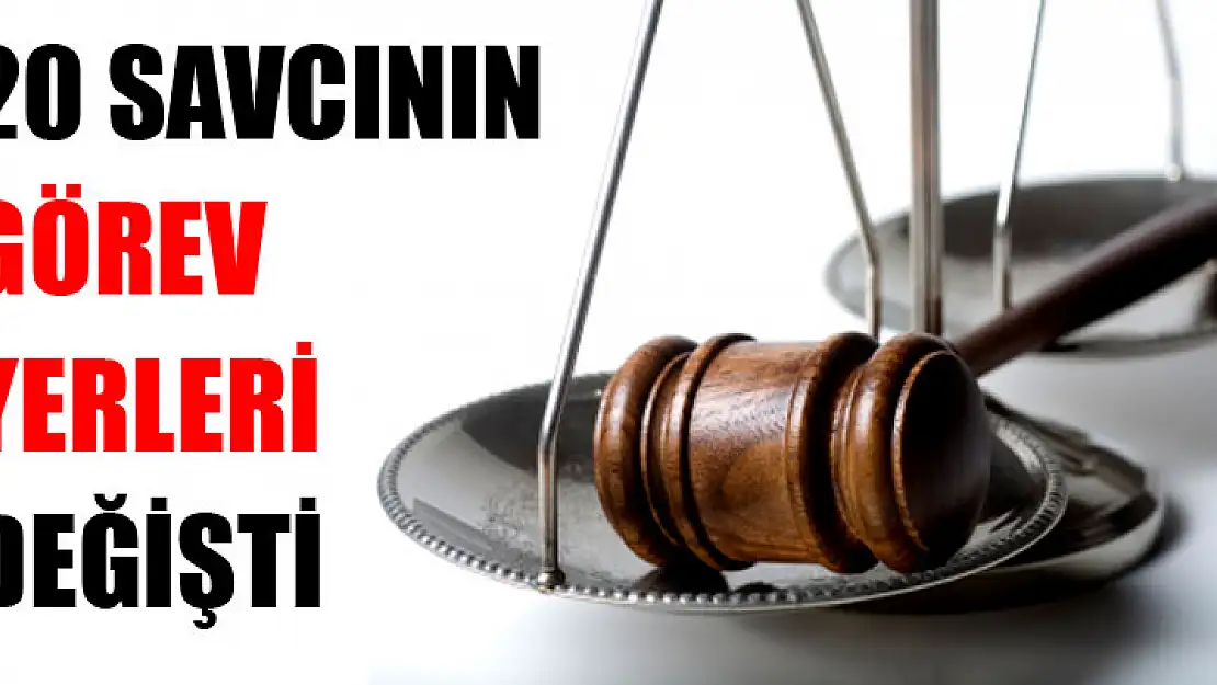 Van Cumhuriyet Başsavcısı'nın Görev Yeri Değişti