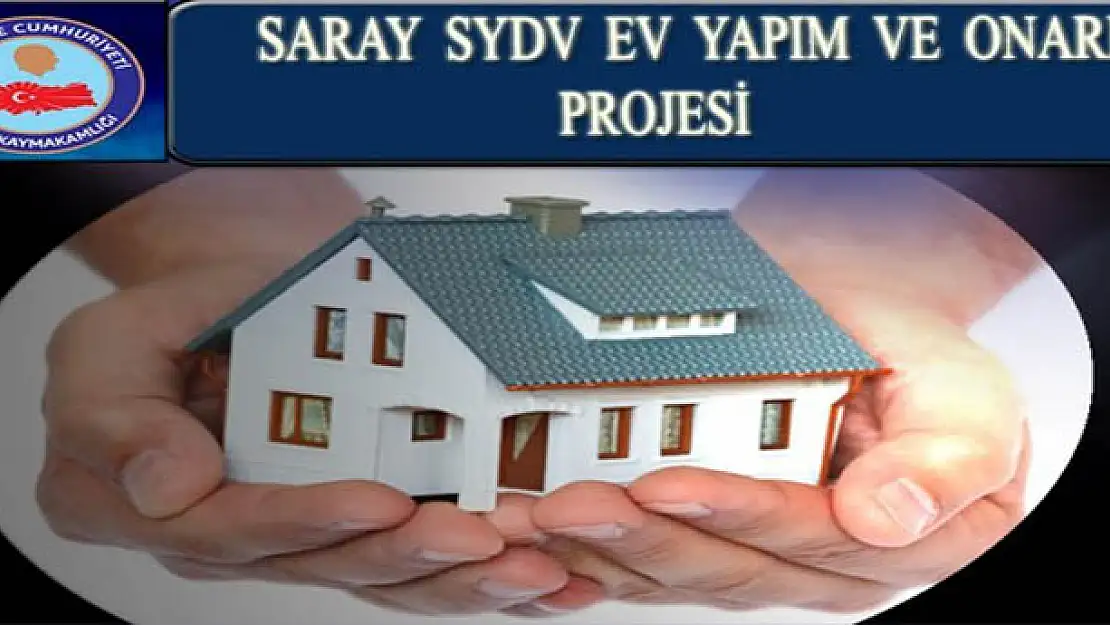 SYDV EV YAPMA PROJESİ BAŞLATTI