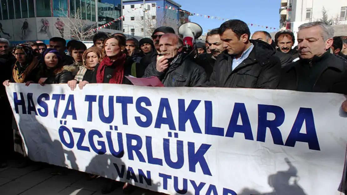 HASTA TUTUKLULAR SERBEST BIRAKILSIN TALEBİ