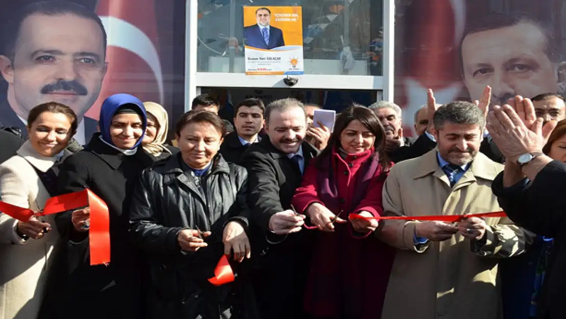 AK PARTİ TUŞBA SEÇİM BÜROSU AÇILDI