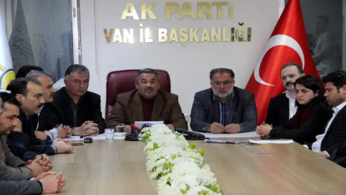 AK PARTİYE YAPILAN SALDIRIYA TEPKİ