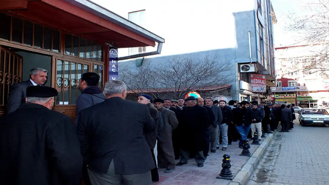 VANDA HAC KAYITLARI BAŞLADI