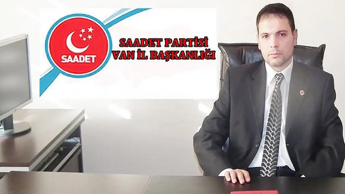 SAADET PARTİSİNDEN TEŞEKKÜR BİLDİRİSİ