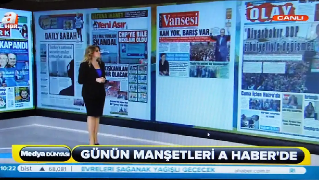 VANSESİ’NİN MANŞETİ TÜRKİYE GÜNDEMİNDE 