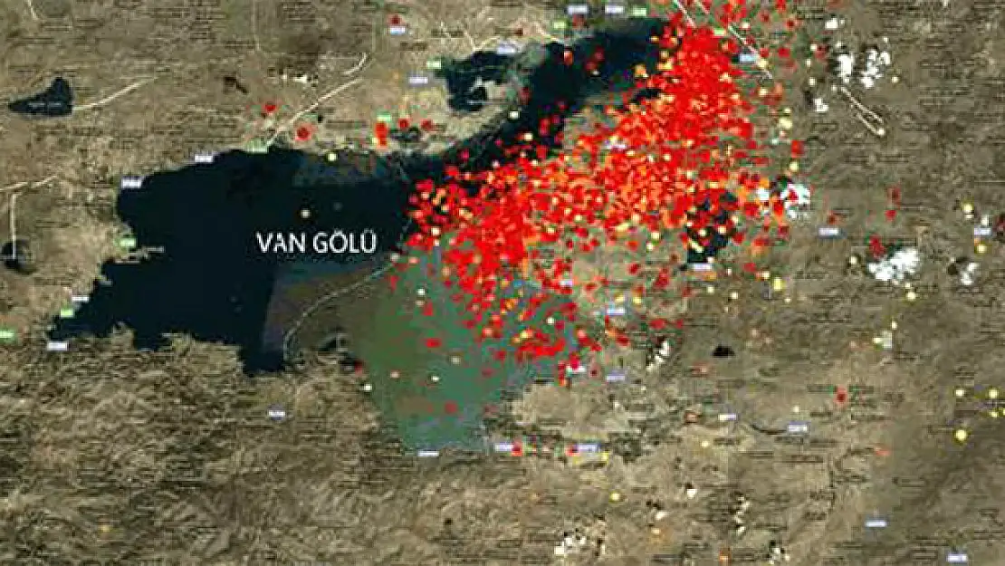 VAN GÖLÜ'NDE DEPREM