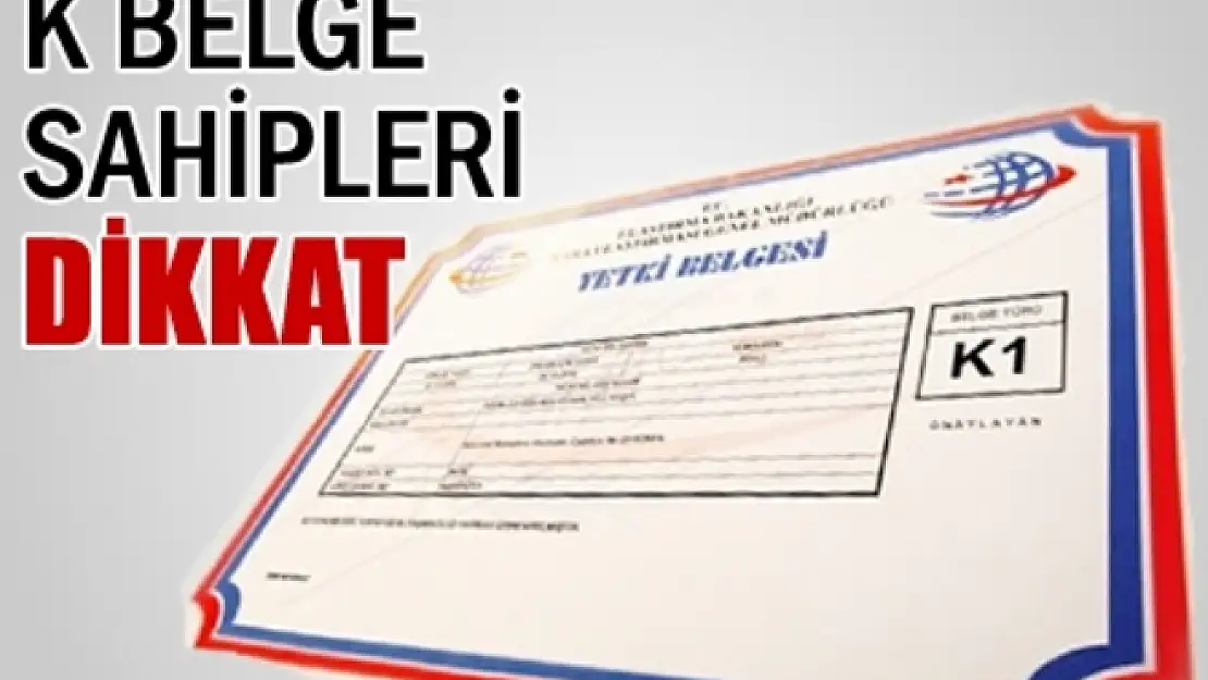 VAN TSO'DAN K YETKİ BELGESİ ÜCRETLERİNE TEPKİ