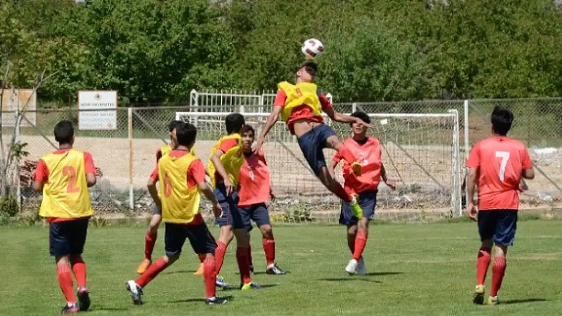 TFF Bölge karması futbol turnuvası yapıldı