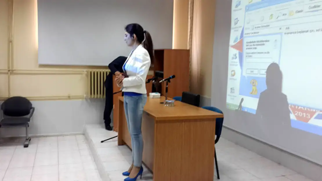 Erciş MYO'da Girişimcilik Konferansı Verildi