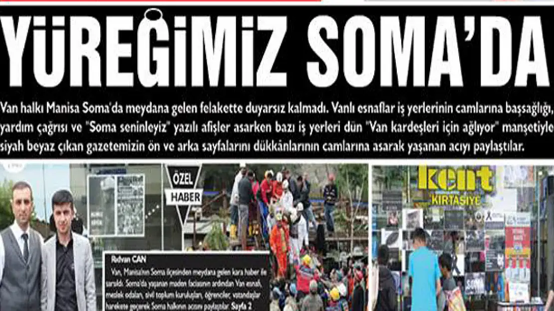 SOMA İÇİN YASTAYIZ