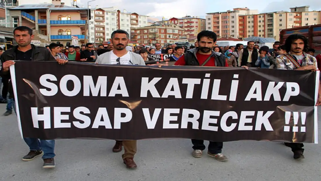 BDPLİLER SOMA İÇİN YÜRÜDÜ