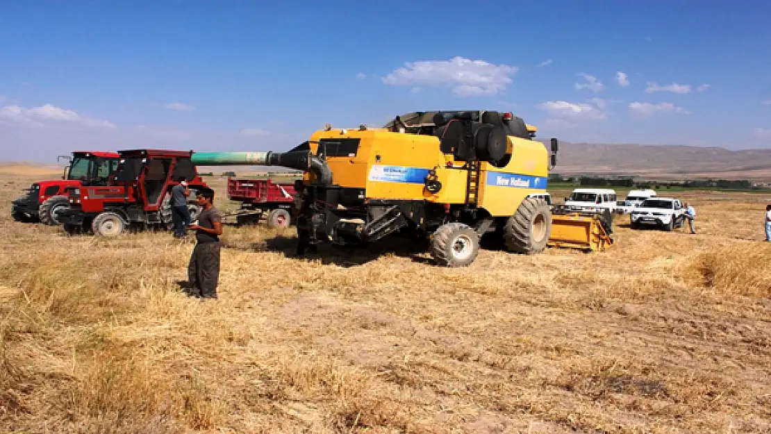 Tuşba İlçesinde Hasat Zamanı Başladı