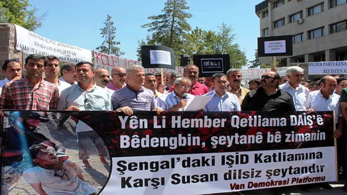  58 STK'dan İŞID'e Protesto