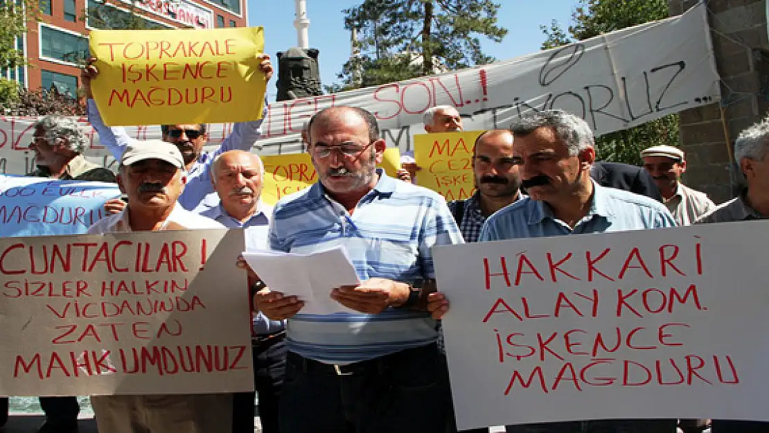 78'liler 12 Eylül Darbesini Protesto Etti