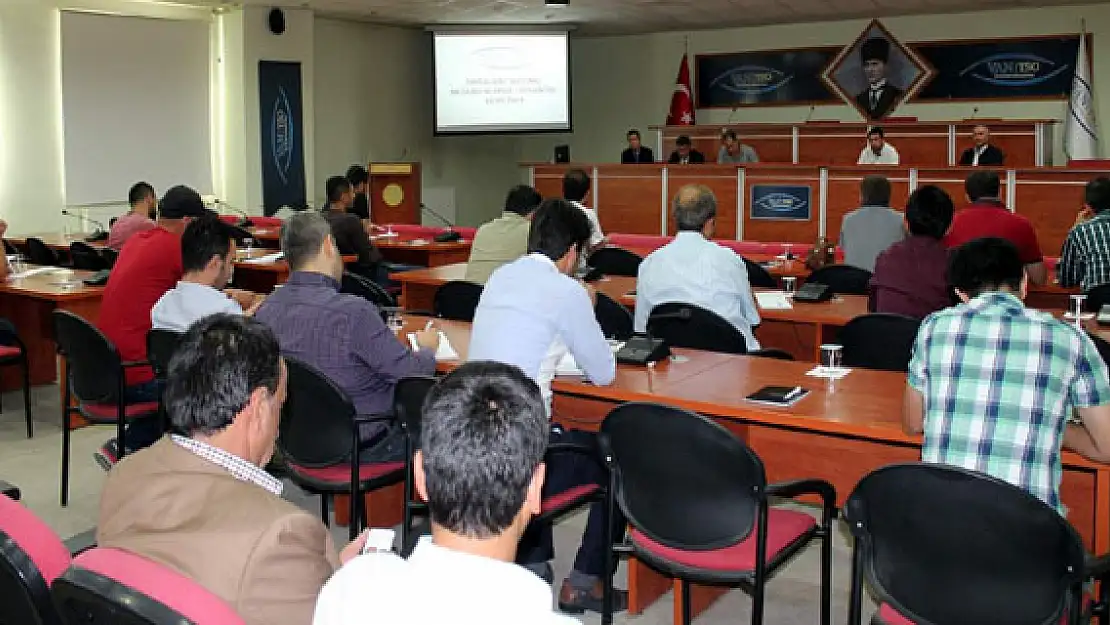 Doğalgaz Sektörü Temsilcileri TSO'da Toplandı