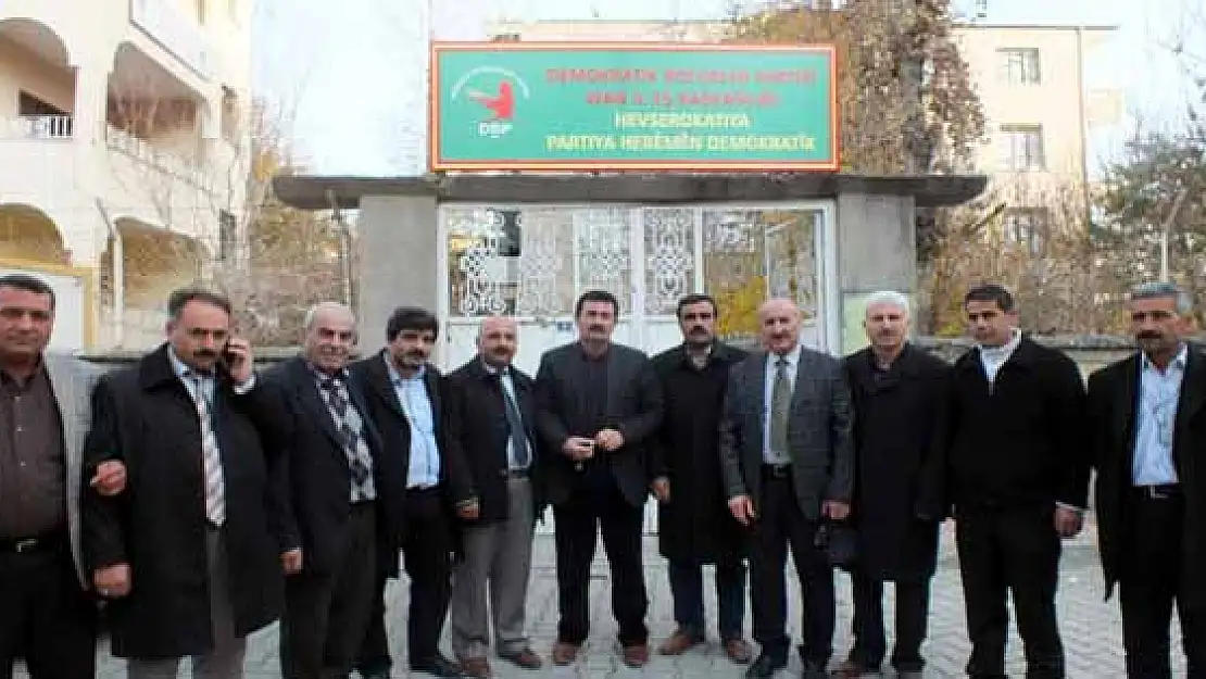 Muhtarlardan DBP'ye Tebrik Ziyareti