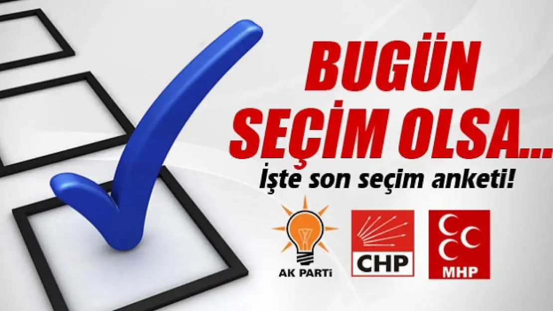 'Bugün seçim olsa kime oy verirsiniz?' İşte sonuçlar!