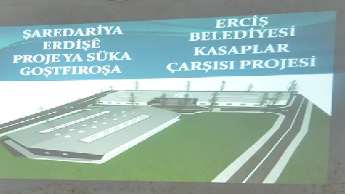 Erciş'e Modern Peynirciler ve Kasaplar Çarşısı Yapılıyor