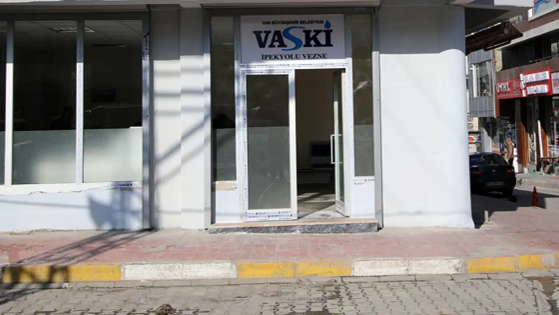 Vaski'den Yeni Su Tahsilat Veznesi