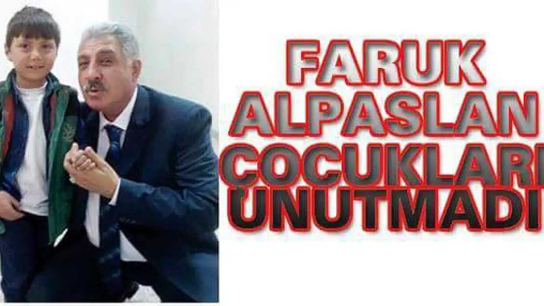 Faruk Alpaslan Çocuklarla Buluştu