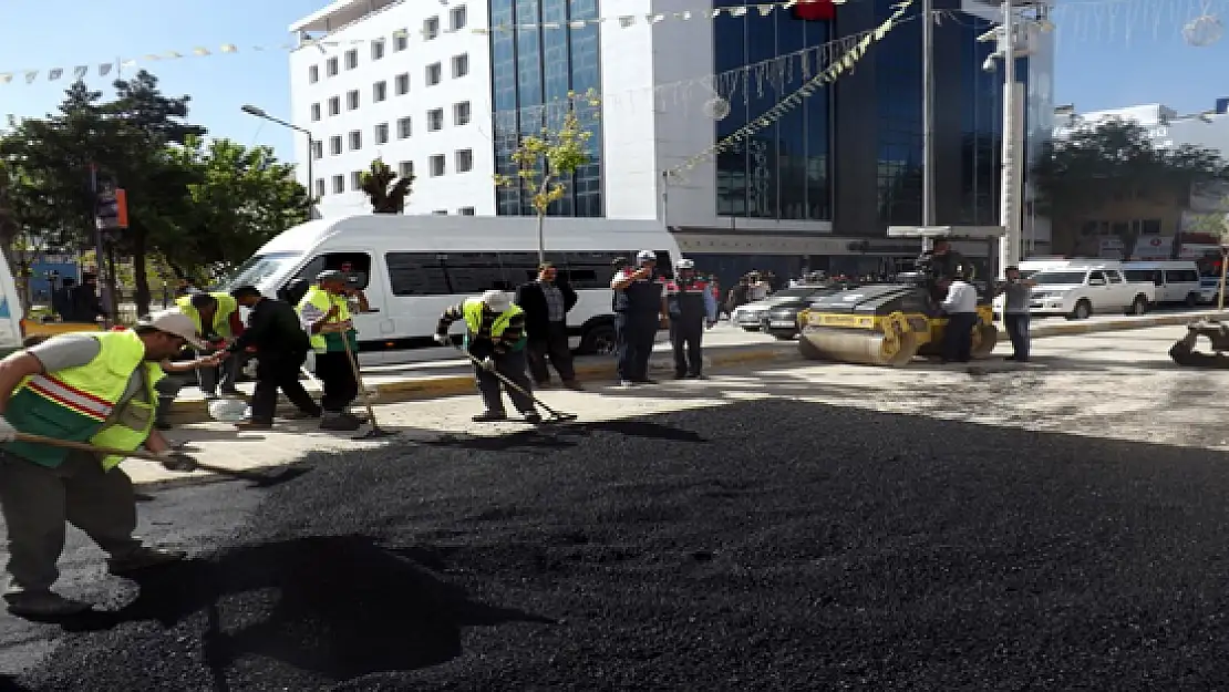 Büyükşehir Belediyesi'nden Asfalt Çalışması