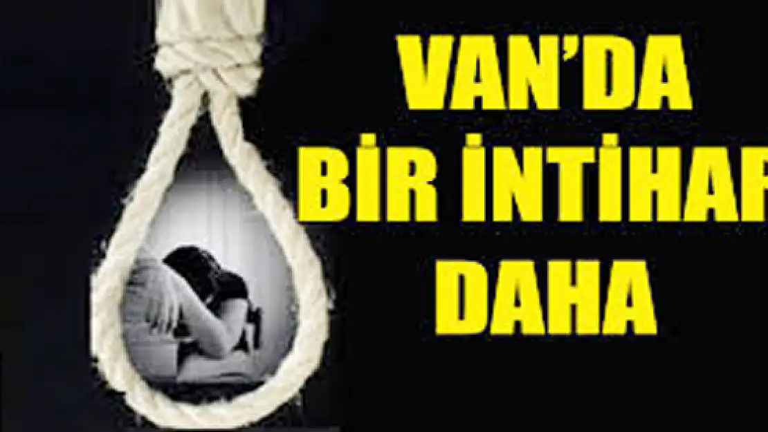 Van'da Bir Kadın İntihar Etti