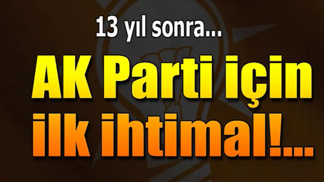 13 yıl sonra koalisyon