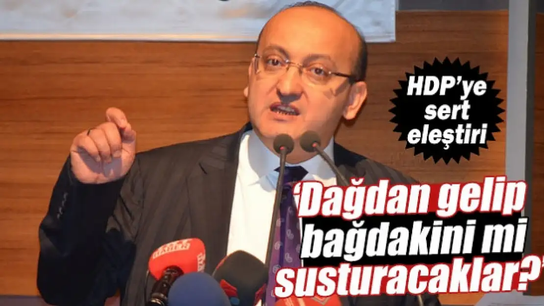 Dağdan gelip bağdakini mi susturacaklar?