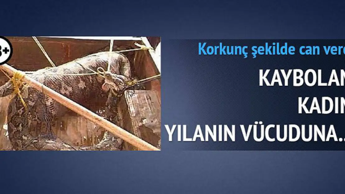 Kaybolan Kadın Yılanın Karnından Çıktı 