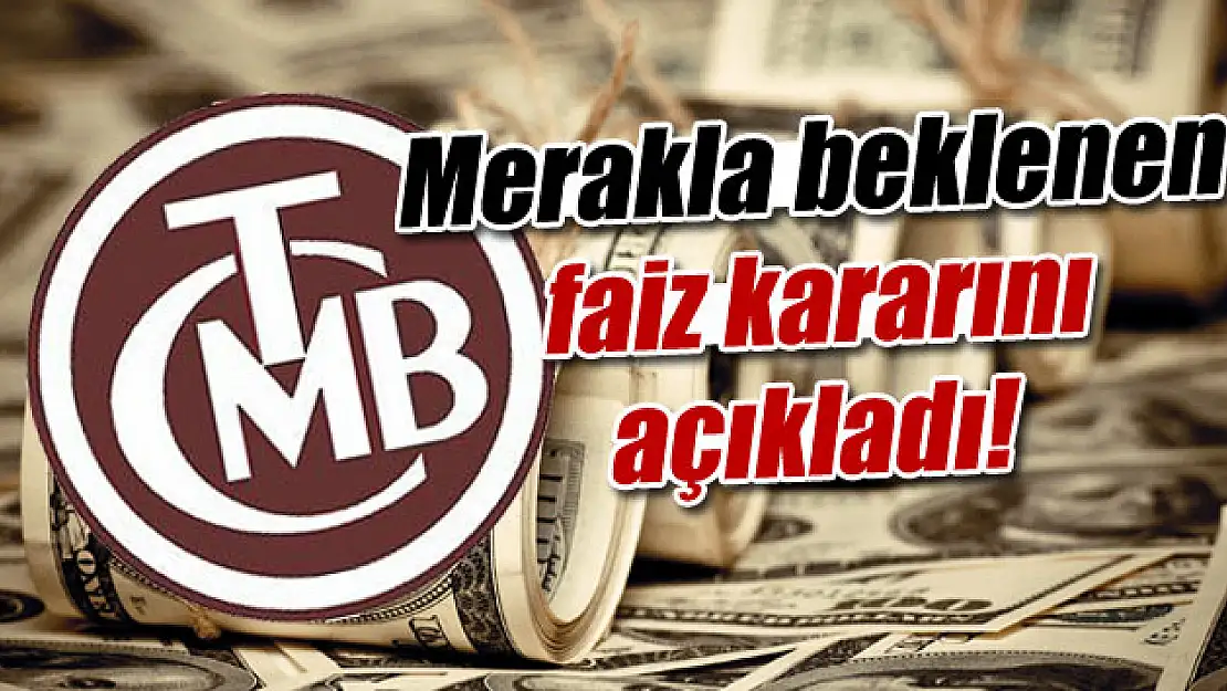 Merkez Bankası faizlere dokunmadı