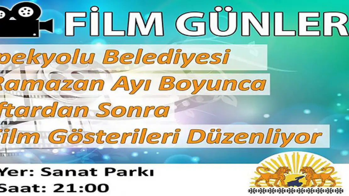 İpekyolu Belediyesi'nde Film Günleri